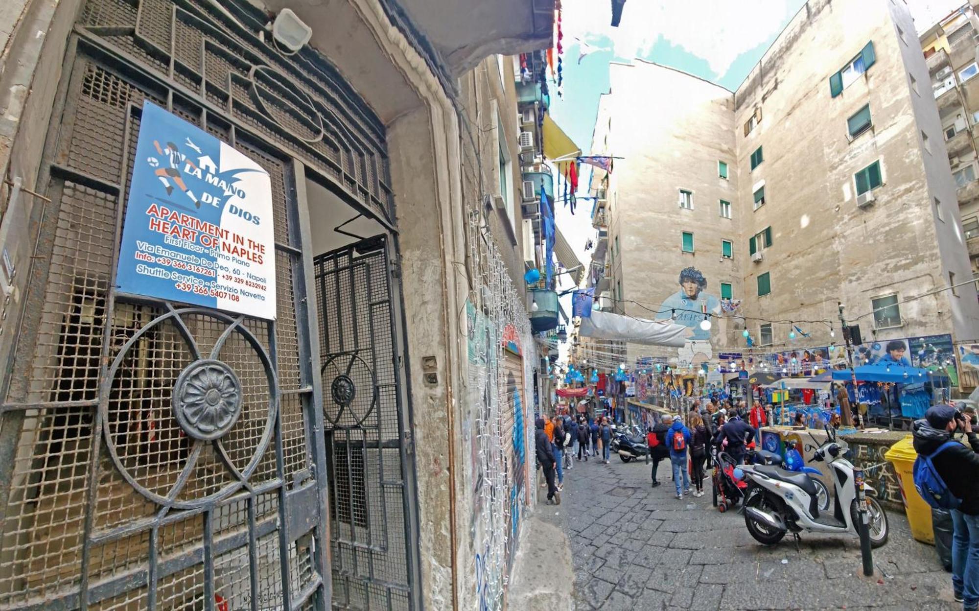 La Mano De Dios Daire Napoli Dış mekan fotoğraf