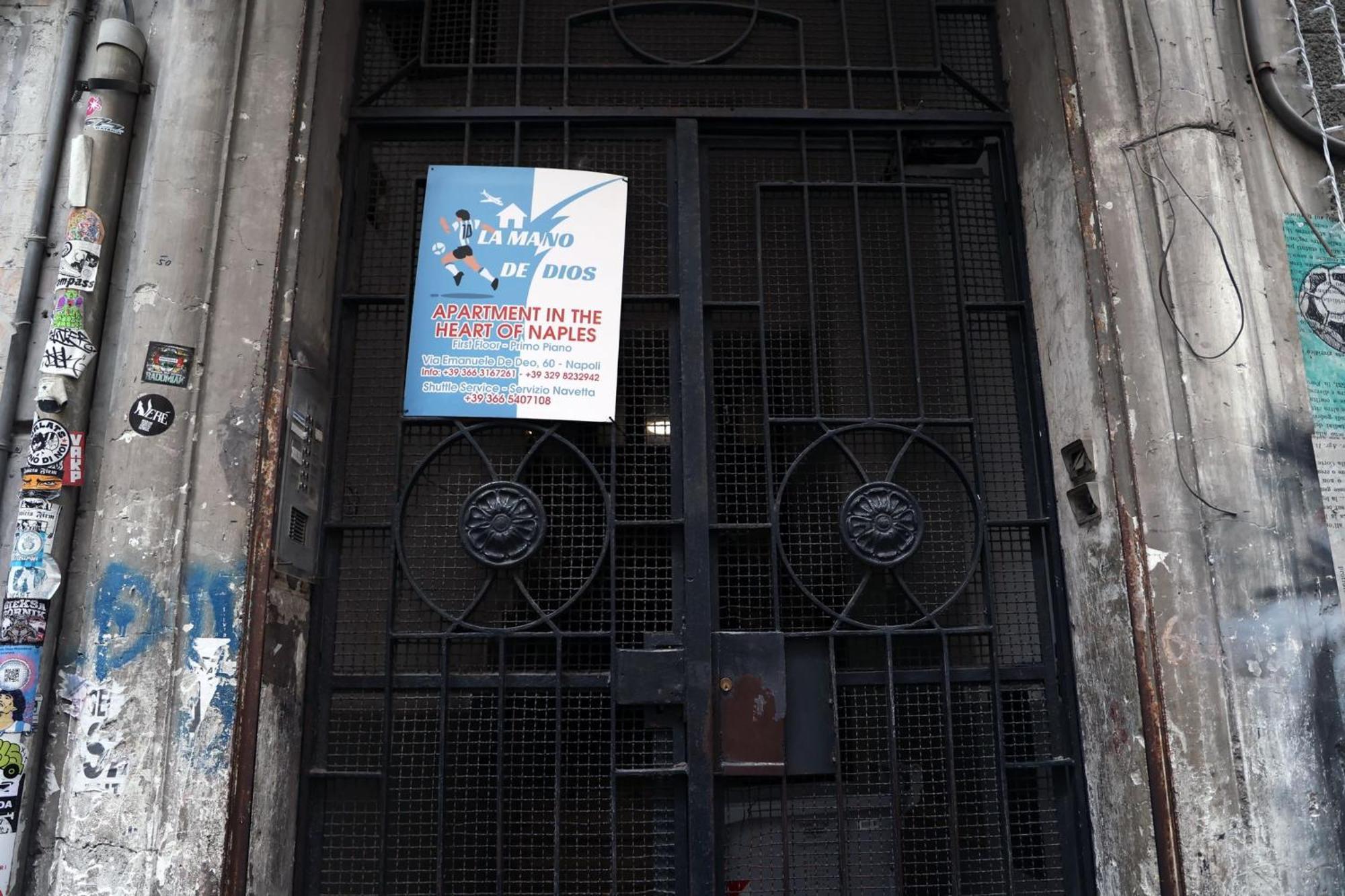 La Mano De Dios Daire Napoli Dış mekan fotoğraf