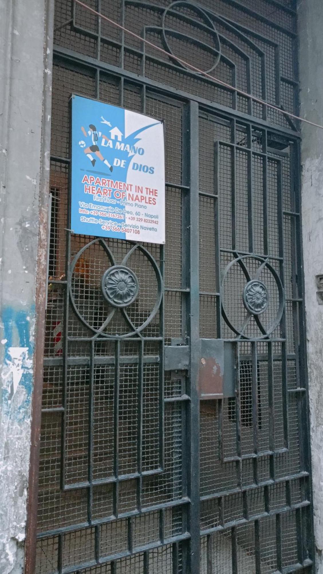La Mano De Dios Daire Napoli Dış mekan fotoğraf